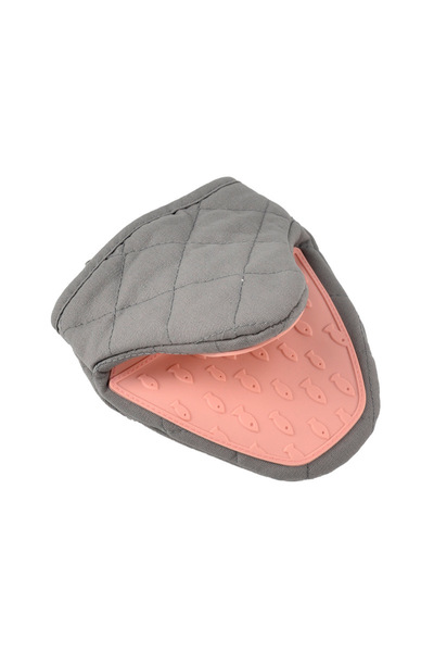 Choice قفازات فرن قصيرة مقاومة للحرارة من السيليكون للمطبخ، قطعة واحدة، قفازا...