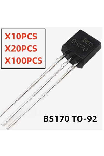 choice2 20PCS SAMIROB 10PCS/20pcs/100PCS BS170 TO-92 MOSFET N-CH 60V 500MA ne...