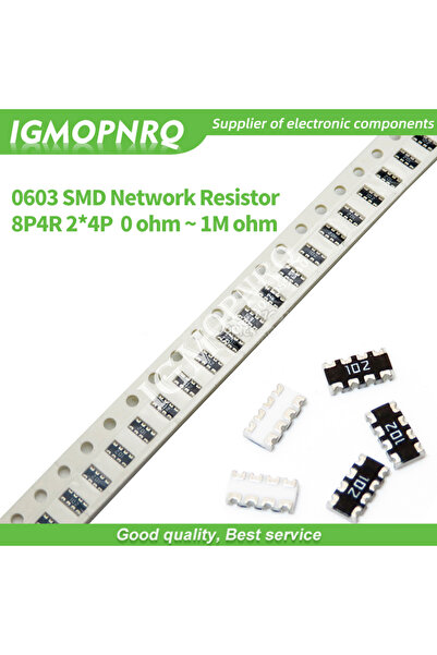 Choice99 470R 100 قطعة 0603 2*4 8P4R 2*4P 5% مجموعة مقاومات شبكية SMD من 0 أو...