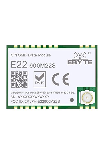 Choice SX1262 LoRa Wireless Transceiver 868MHz 915MHz CDSENET E22-900M22S 22dbm 7km SMD TCXO Transmitter...