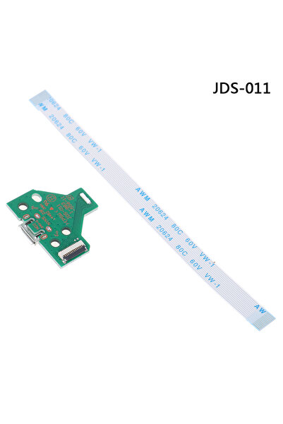 Choice JDS011 12Pin JDS 011 030 040 للوحة دوائر مقبس منفذ شحن USB لوحدة تحكم PS4