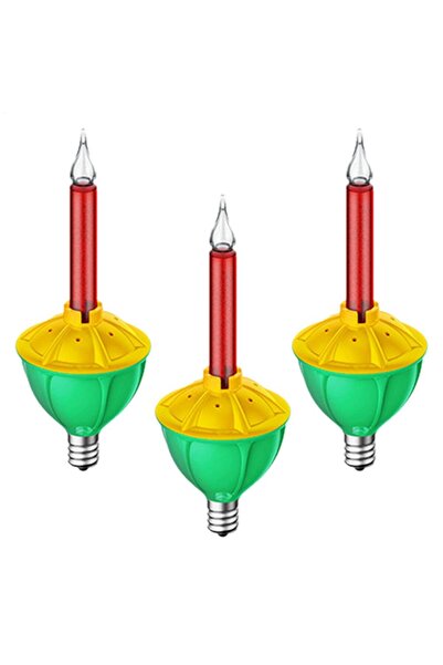 Choice 3 قطع 3 قطع مصابيح فقاعية بديلة لمبات إضاءة سائلة متعددة الألوان أحمر ...