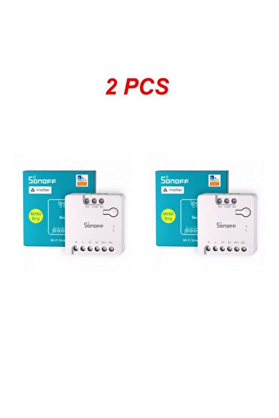 Choice1 قطعتان من SONOFF MINI-D MINI Dry Wi-Fi Matter Smart Switch Smart Dry ...