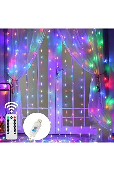 Choice ستائر خرافية LED بطول 6 أمتار × 3 أمتار، 600 مصباح LED متعدد الألوان، ...