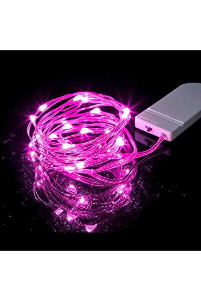 Choice 3M 30LED أضواء خرافية LED وردية تعمل بالبطارية سلسلة أضواء مقاومة للما...