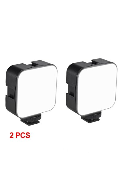 Choice قطعتان من مصابيح الفيديو LED الصغيرة المحمولة 5 وات للتصوير الفوتوغراف...