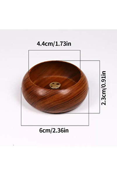 Choice 1 piece Exquisite wooden plug-in incense burner - suitable for Buddhis...