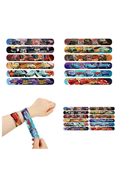 choice2 12 قطعة من الأساور، هدايا حفلات مستوحاة من سيارات، أساور لايتنينغ ماك...