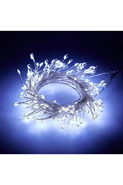 Choice أضواء خرافية بطول 6 أمتار و200 مصباح LED أبيض تعمل بمنفذ USB وجهاز تحك...