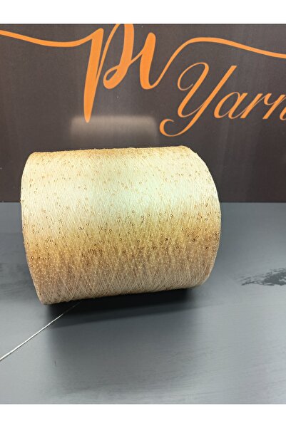 Pİ Yarn Pullu el örgü ipi 400 gr krem