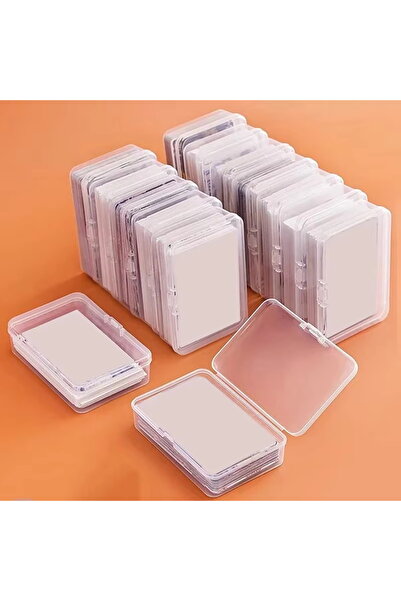 Choice 3Pcs Transparent 1/3pcs Transparent Plastic Boxes Playing Cards Container Storage Case Packing Poker