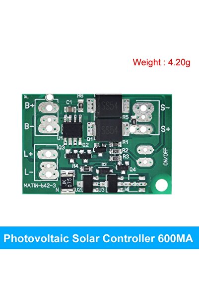 Choice لوحة شاحن بطارية تعمل بالطاقة الشمسية أوتوماتيكية بقوة 600 مللي أمبير ...