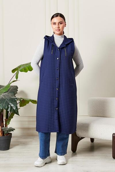 Ferace Women's Plus Size Quilted Vest