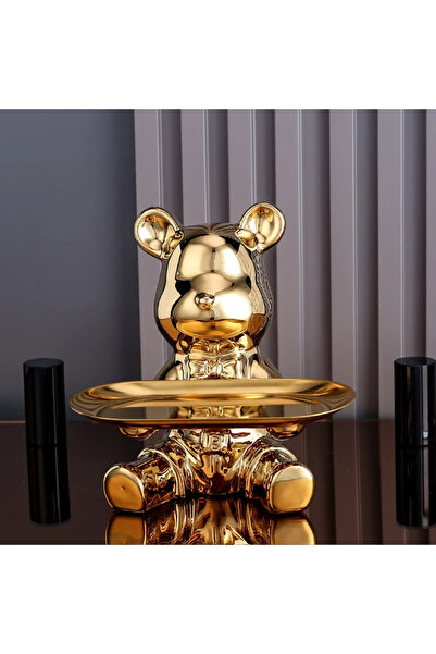 Choice G Home Decor Ceramic Colorful Plating Bear Storage Box Home Living New...