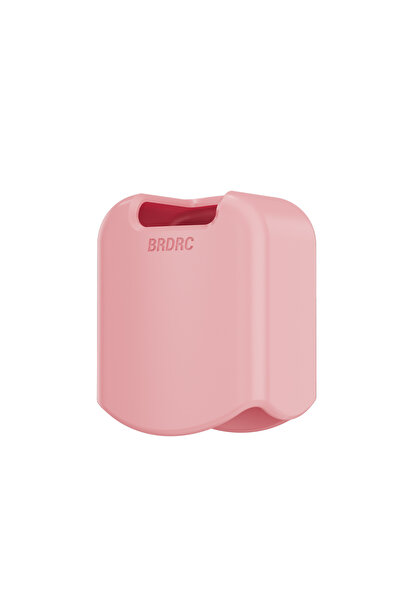 Choice غطاء عدسة سيليكون وردي من BRDRC لكاميرا DJI Osmo Pocket 3، غلاف ناعم مقاوم للخدش ومضاد للغبار