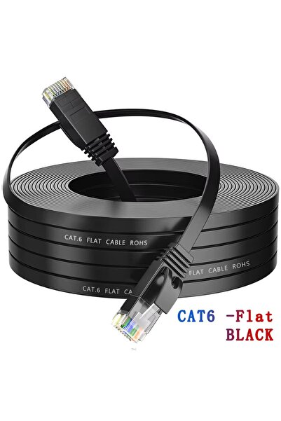 Choice 3M Black Cat 6 Ethernet Cable LAN Network Cord,Internet, Network Cable - Supports Cat6 Network Stand