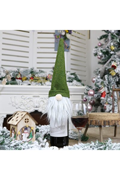 Choice غطاء زجاجة شمبانيا إبداعي رائع لعيد الميلاد، مقاس 12×23 سم، زينة للحفلات