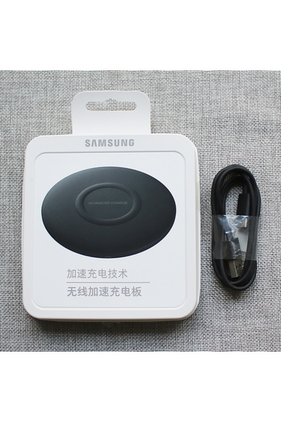 Samsung Black EP-1100 15W Fast Wireless Charger Pad Qi-Certified for S8 S9 S10 S20 S21 S22 S23 S...