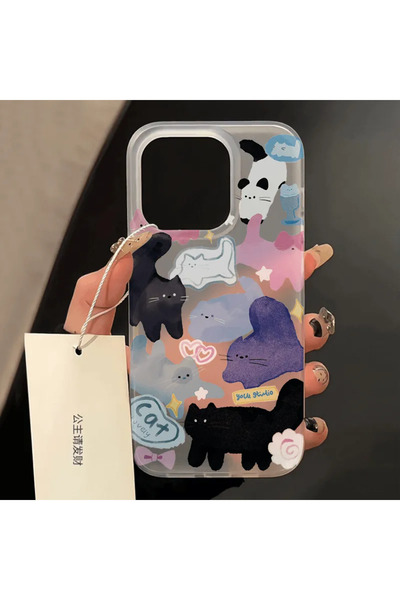 Choice جراب هاتف iPhone 15 فقط، جراب هاتف لطيف ومبتكر من رسوم متحركة لحفلات ا...