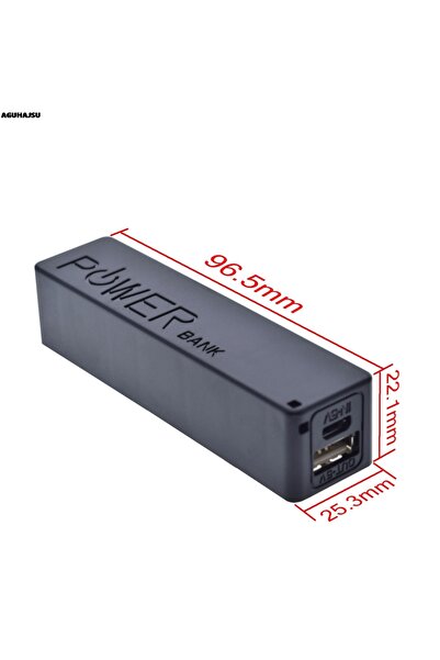 Choice USB Power Bank Case Kit 18650 Battery Charger DIY Box Shell Kit Black For Arduino molewei