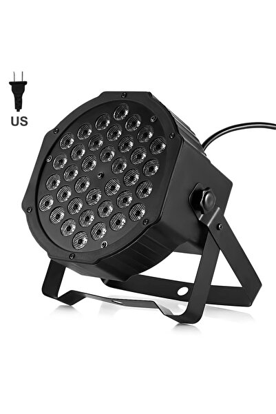 Choice إضاءة ديسكو احترافية 36 وات بمقبس أمريكي للتحكم الصوتي DMX512 RGB LED ...