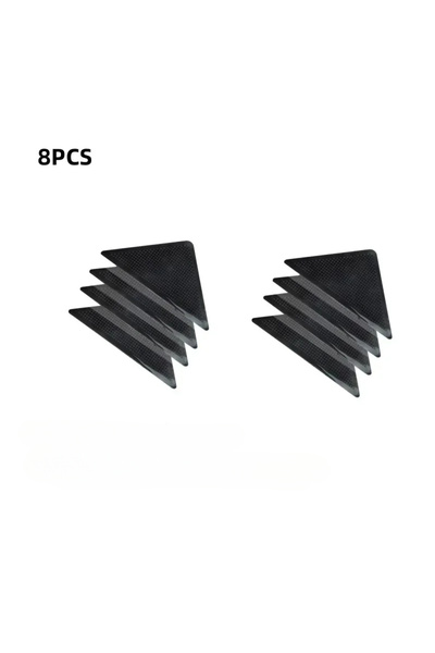 Choice1 8pcs 4/8pcs Triangular Carpet Anti Slip Stickers for Tile Floor Carpe...