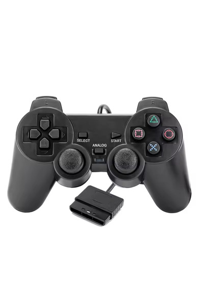 Choice 1 قطعة لوحة ألعاب سلكية لجهاز بلاي ستيشن PS2/PS3 وحدة تحكم ألعاب USB عصا تحكم الكمبيوتر الشخصي Joypa...