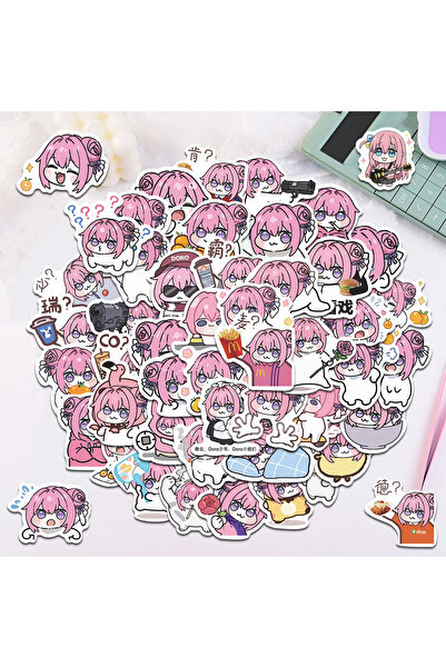 Choice ملصقات ميم دورو المضحكة متعددة الألوان، 70 قطعة، دمية نيكي دورو، إلهة ...