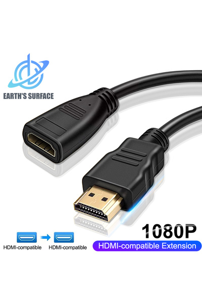 Choice كابل تمديد HDTV بطول 1.5 متر، كابل محول تمديد متوافق مع HDMI بدقة 1080...