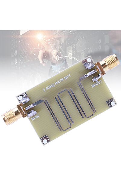 Choice مرشح تمرير النطاق 2.4 جيجاهرتز ميكروستريب وحدة مرشح تمرير النطاق للمكونات الإلكترونية 2.3-2.5 جيجاهرتز 1.6 مم T...