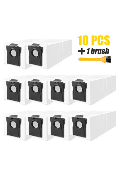 Choice 10 Dust Bag 1 Brush 6/10+1 Dust Bags for Dreame X40 Ultra/ L10s Pro Ul...