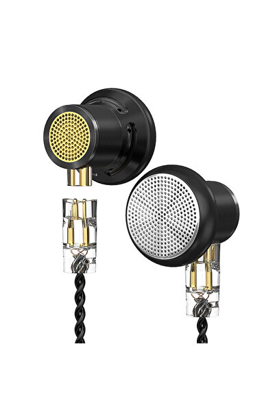 Choice سماعات أذن ديناميكية سوداء بدون ميكروفون وDTS، سماعات أذن هاي فاي باس،...