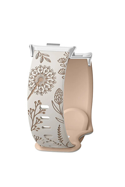 Choice حزام سيليكون StarMilkTeaW لساعة Mi Band 9 Pro/8 Pro ثنائي اللون من زهر...