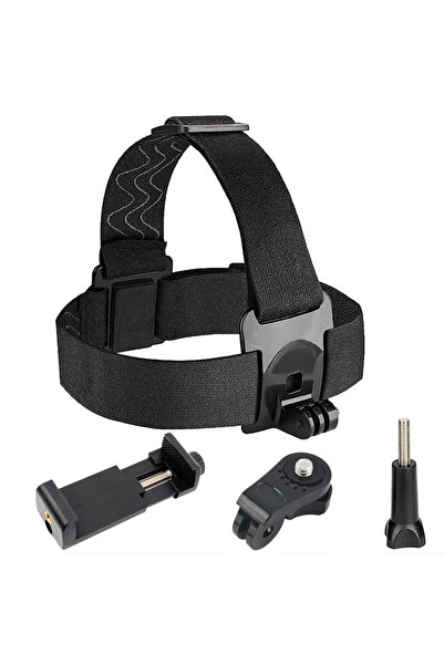 Choice Kit C Head Strap Mount Headband with Phone Clip Holder for Gopro 13 12...