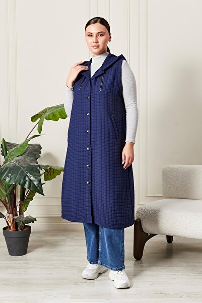 Ferace Women's Plus Size Quilted Vest