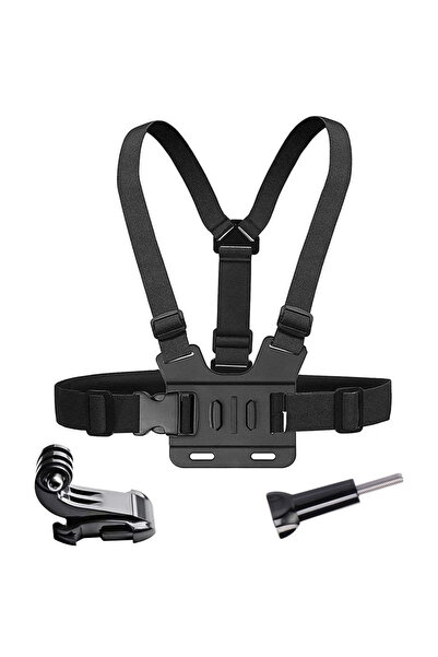 Choice 3 قطع حزام صدر لتثبيت حزام لكاميرا Gopro Hero 12 11 10 9 8 7 6 Insta360 R X2 DJI OSMO Action Camera Har
