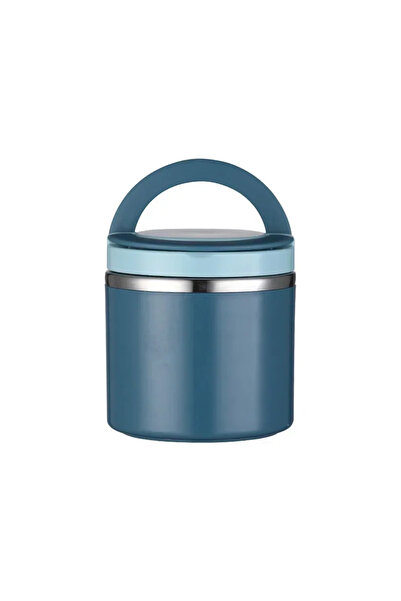 Choice 1000ml Blue 630/1000ml Food Thermal Jar Insulated Soup Cup Thermos Con...