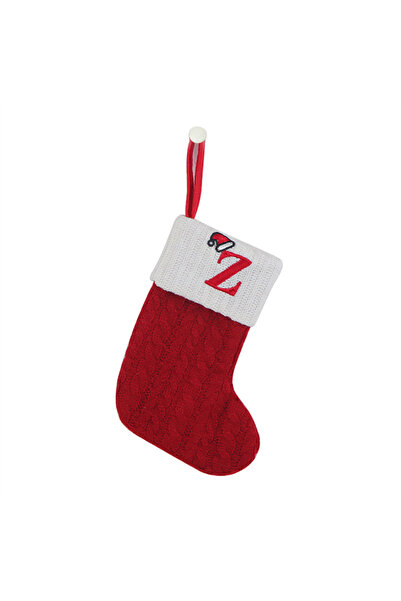 Choice كما في الصورة Z جوارب عيد الميلاد الحياكة ندفة الثلج جورب رسالة زينة ع...