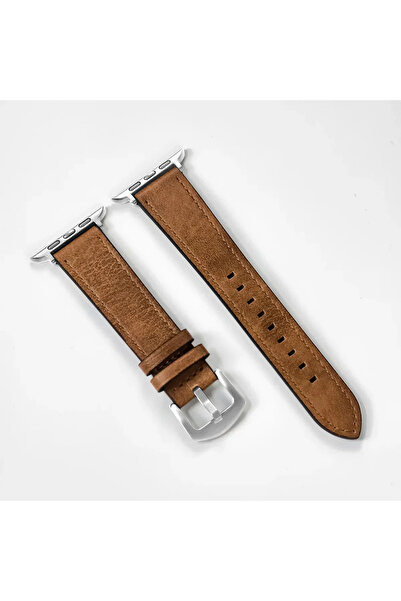 Choice 44 45 46 مم 49 مم YBrS حزام ساعة من جلد العجل لساعة Apple 49 مم 46 45 ...