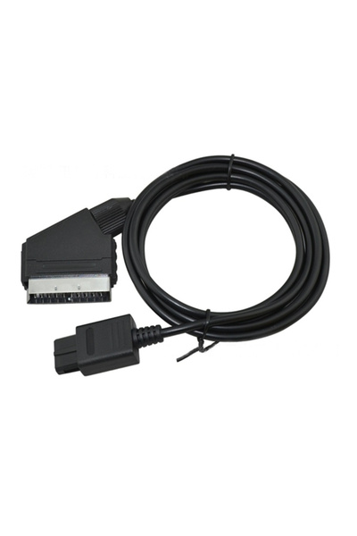 Choice As Photo for N64 NGC SFC RGB AV Scart Cable 1.8M AV Cord for NTSC Super Gamicom Gamecube Console Ext