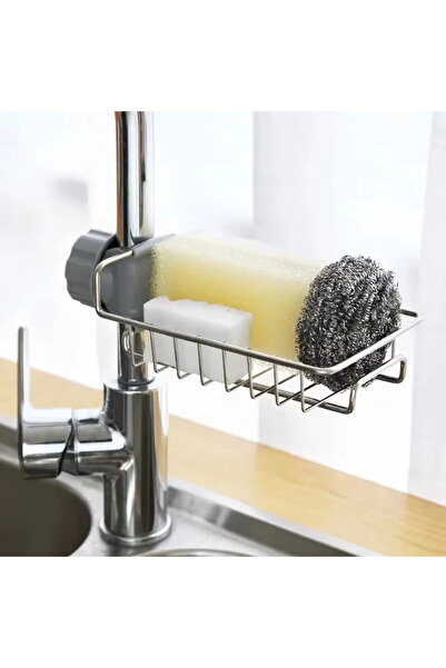 Choice 1Pcs Kitchen Stainless Steel Sink Drain Rack Storage Faucet Holder Soa...