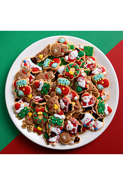 Choice 10 قطع عشوائية - B 10 قطع صغيرة من راتنج عيد الميلاد لتزيين تمثال سانت...