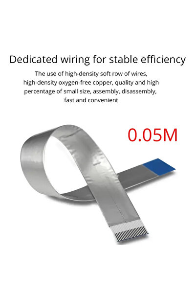 BSN كابل شريطي بطول 0.05 متر، موصل HDMI متوافق مع FPV، كابل مسطح مرن، Raspber...