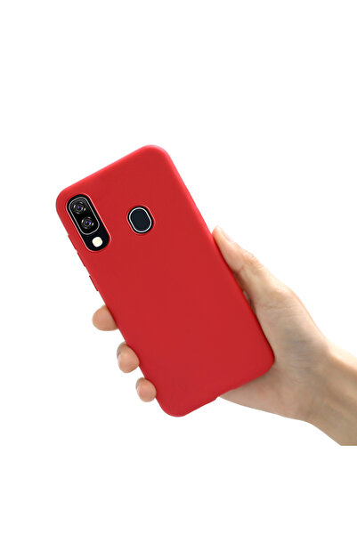 Choice A40 Red Candy Color Silicone Phone Case for A20E A20 A30 A10 A10S A20S...