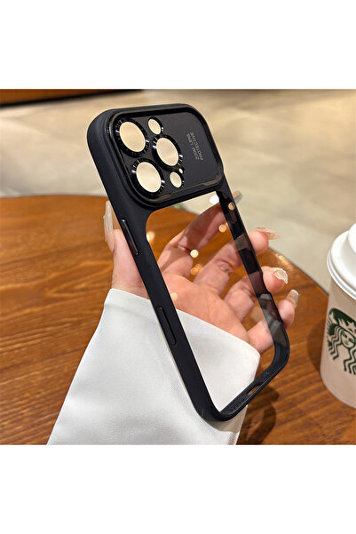 Choice جراب TPU معدني مغناطيسي فاخر أسود لهاتف iPhone 16 Pro Max لهاتف iPhone...