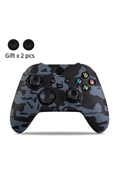 Choice جراب واقٍ من السيليكون باللون الأسود المموه لوحدة تحكم Xbox Series X/S...