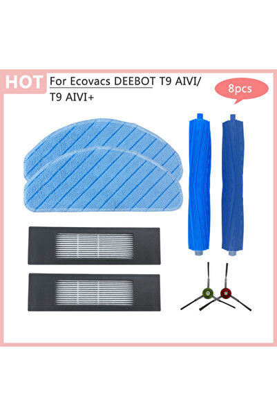 Choice 06 لملحقات Ecovacs DEEBOT T9 AIVI المنزلية، مكنسة كهربائية روبوتية T9 ...