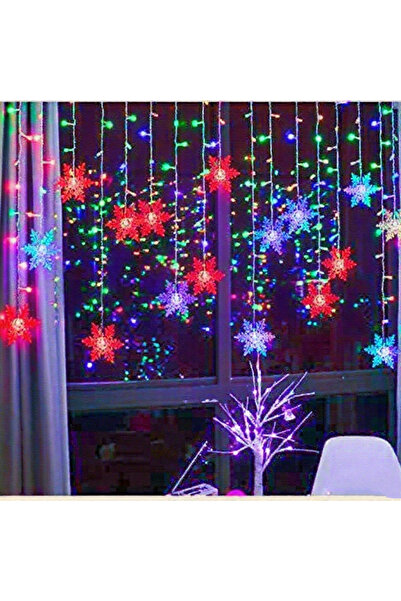 Choice ستارة ندفة الثلج لعيد الميلاد بطول 3.2 متر بمقبس أمريكي متعدد الألوان،...
