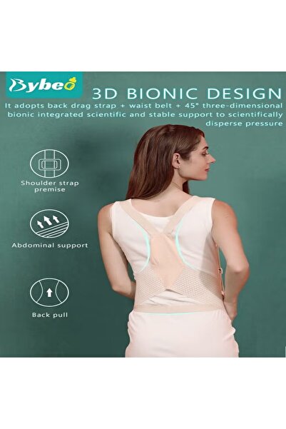 BYBEO Pregnancy Belly Support Band Adjustable Breathable Maternity Support Belt with Shoulder Strap and Ba