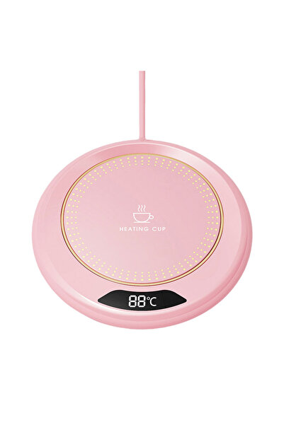 choice2 alloet Pink USB Coffee Mug Warmer with 3 Temperature Settings Coffee ...